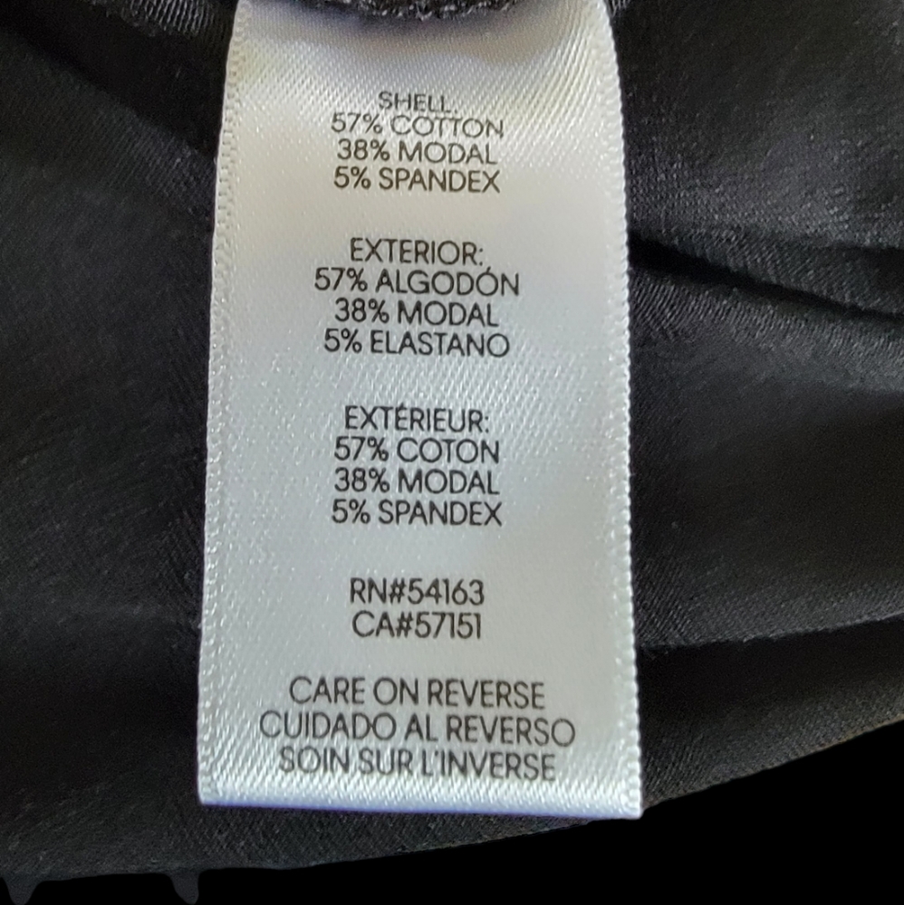 Calvin Klein Black Tee Shirt Size Large - Picture 3 of 4